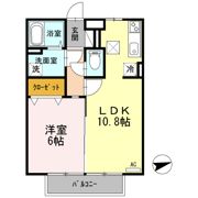 グランシャリオ新開の間取り画像