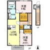 ドルチェⅢの間取り画像