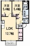 ディアスいちまる C棟の間取り画像