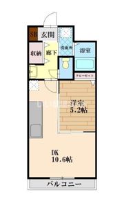 ウエストヒルズの間取り画像