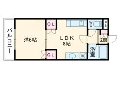 セジュール下南部の間取り画像