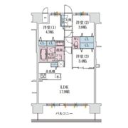 スプランディッド梅田グランノースの間取り画像