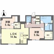 ソワレの間取り画像