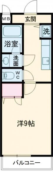 パストール清喜の間取り画像