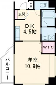 シャングリラ Ⅰの間取り画像