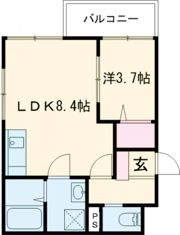 THE NOBLES 久留米西町の間取り画像