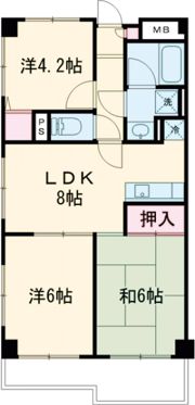 ベルハイム東青梅の間取り画像