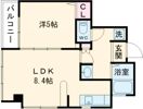 novel八王寺の間取り画像