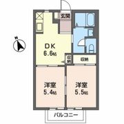 メゾン・アイリス Aの間取り画像