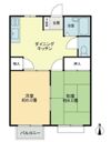 フォブール古高松Bの間取り画像