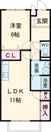 ハミングの間取り画像
