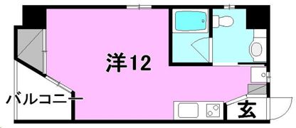 フォレスタージュの間取り画像