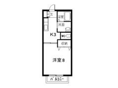 ディアス弐番館の間取り画像