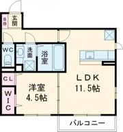 WISTERIA PLACE E･B･Rの間取り画像
