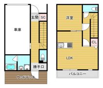 Garage House Ⅱの間取り画像