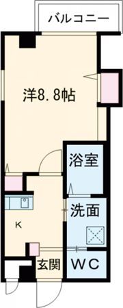 エヌエムスワサントセットウエストの間取り画像