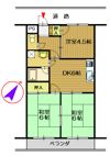 マンションOMIの間取り画像