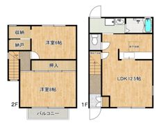 パークハイツ 1号棟の間取り画像
