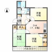 アルト木太Ⅱの間取り画像
