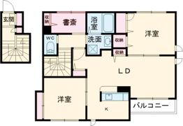 シャーメゾン オルテンシアの間取り画像