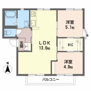 レジデンス高師緑地 Bの間取り画像