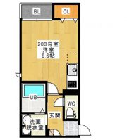 Grandtic Vail Ⅱ（グランティック ヴェールⅡ）の間取り画像