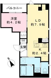 seastar北町の間取り画像