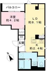 seastar北町の間取り画像