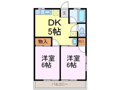 K＆Eハイツ IIの間取り画像