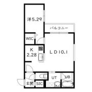 Le Ciel北広島中央(ルシェル北広島中央)の間取り画像