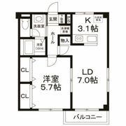 東都天神マンションの間取り画像