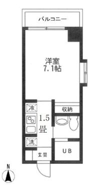 KDXレジデンス御徒町の間取り画像
