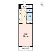 クレスト名駅西の間取り画像