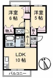 グランメール 21の間取り画像