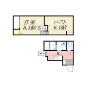 LUNA FORZA神宮西の間取り画像