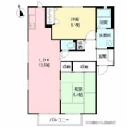 リヴ アヴェニール A棟の間取り画像