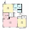 ボヌール茶屋の原 A棟の間取り画像