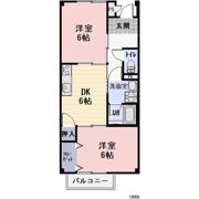 Surplus TwoユニオンハイツAの間取り画像
