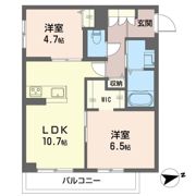 レジデンシア湘南茅ヶ崎の間取り画像