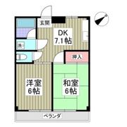 コーポプラントの間取り画像