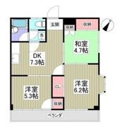 コーポプラントの間取り画像