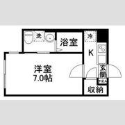 スタジオフラット八幡の間取り画像