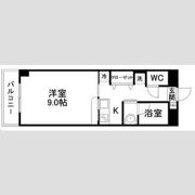 越路ハイツの間取り画像