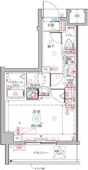 クレヴィスタ横浜矢向の間取り画像