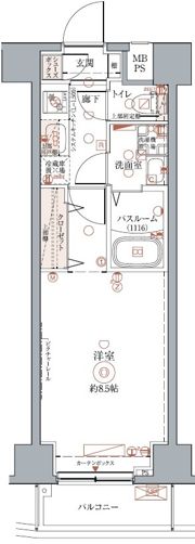 クレヴィスタ光が丘の間取り画像