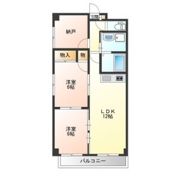 アーバンシェルA館の間取り画像