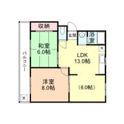 桜井ハイツの間取り画像