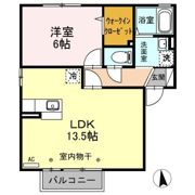プロムナードさくら Aの間取り画像