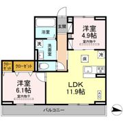 Cosmet湘南平塚の間取り画像