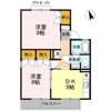 ライブタウン風間 Dの間取り画像
